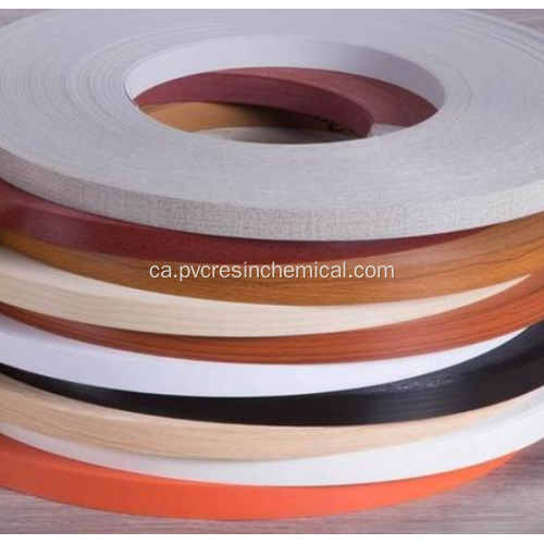 Rodet de bandes de vora de PVC de diversos colors